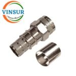 VSW250001-CN -- RF CONNECTOR - 50 OHMS , N MALE , STRAIGHT , CRIMP TYPE , VSW-600 CABLE - Image 2