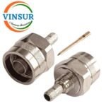 VSW250003-CN -- RF CONNECTOR - 50 OHMS , N MALE , STRAIGHT , CRIMP TYPE , VSW-240 CABLE