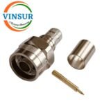 VSW250005-CN -- RF CONNECTOR - 50 OHMS , N MALE , STRAIGHT , CRIMP TYPE , VSW400 CABLE