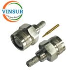VSW250010-CN -- RF CONNECTOR - 50 OHMS , TNC MALE , STRAIGHT , CRIMP TYPE , RG58, RG142, LMR195 CABLE - Image 2