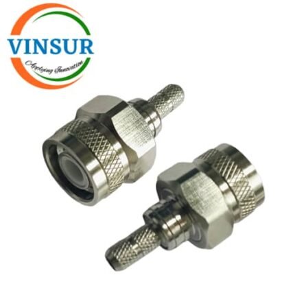 VSW250009-CN -- RF CONNECTOR - 50 OHMS , TNC MALE , STRAIGHT , CRIMP TYPE , LMR-240 CABLE
