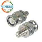VSW250009-AD -- RF ADAPTER - 50 OHMS, BNC MALE TO SMA FEMALE STRAIGHT ADAPTER