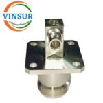 VSW250012-CN -- RF CONNECTOR - 50OHMS , N FEMALE , RIGHT ANGLE ,4-HOLE FLANGE MOUNT , SOLDER TYPE , RG402 CABLE - Image 3
