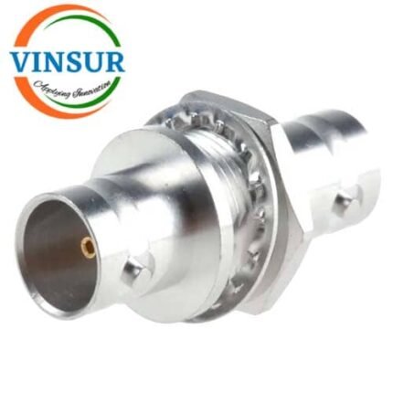 VSW250013-AD -- RF ADAPTER – 75 OHMS, BNC FEMALE TO BNC FEMALE STRAIGHT BULKHEAD ADAPTER