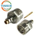 VSW250014-CN -- RF CONNECTOR - 50 OHMS N MALE STRAIGHT SOLDER TYPE FOR RG402 CABLE