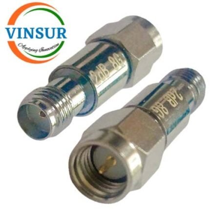 VSW250060-ATT -- RF ATTENUATOR (2W,DC to 8GHZ ,2DB,SMA-MALE TO SMA-FEMALE)