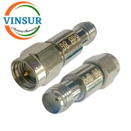 VSW250061-ATT -- RF ATTENUATOR (2W,DC to 8GHZ ,6DB,SMA-MALE TO SMA-FEMALE)