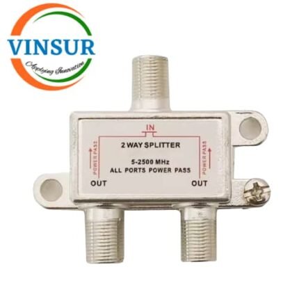 VSW-2S-5-2.5MHz--RF Satellite Splitter(2 Way 5-2500MHz F Female)