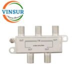 VSW-4S-5-2.5MHz--RF Satellite Splitter(4 Way 5-2500MHz F Female)