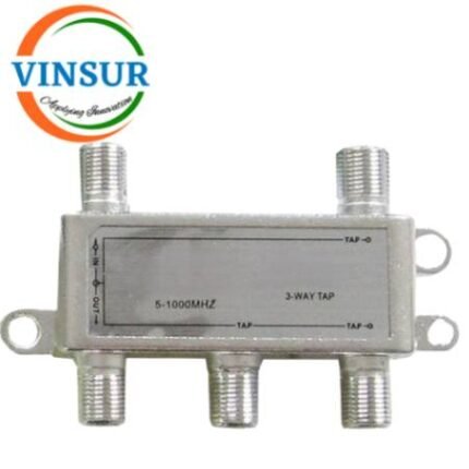 VSW-3TP-8dBi --RF Taps (3 Way 8dB 5-1000MHz F Female)