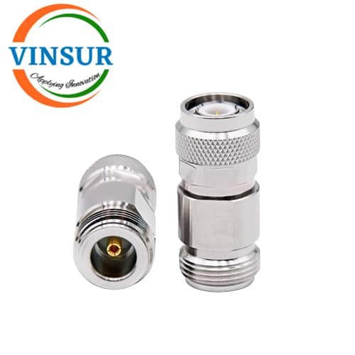 41210222-12 - RF ADAPTER - 50 OHMS, TNC MALE TO TNC FEMALE STRAIGHT ADAPTER 41210222-12 - RF ADAPTER - 50 OHMS, N FEMALE TO TNC MALE STRAIGHT ADAPTERS - Image 1